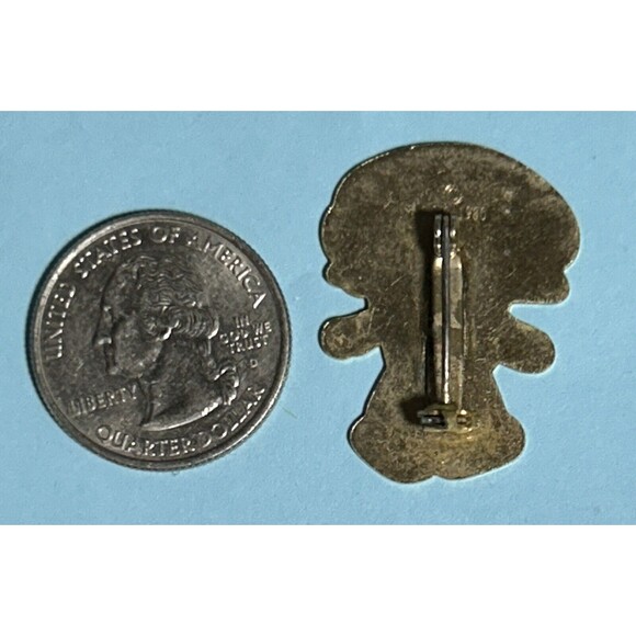 Vtg 1980 Strawberry Shortcake Apple Dumpling Gold Tone Lapel Pin AGC - Picture 4 of 4